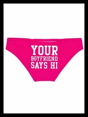 💕ⓅⒾⓃⓀ ⓋⓈ Low Rise Cheeky Bikini Panties NWT💕